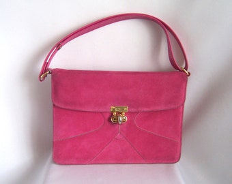 VINTAGE HANDBAG Pink by PursonalBaggage2 on Etsy