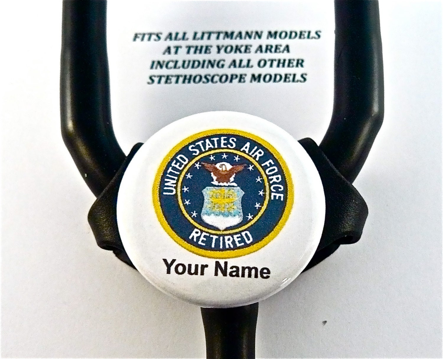 3M Littmann ID Stethoscope name tag Fits all Littmann models