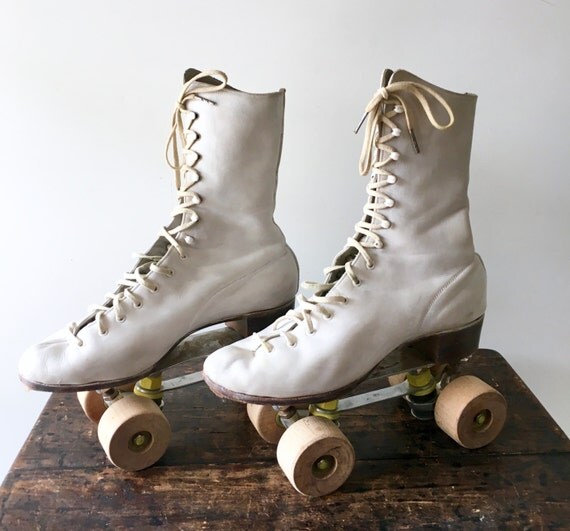 Vintage Women's Size 9 Roller Skates Custom Made Skates
