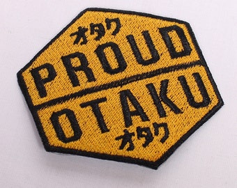 Proud Otaku Iron on Patch