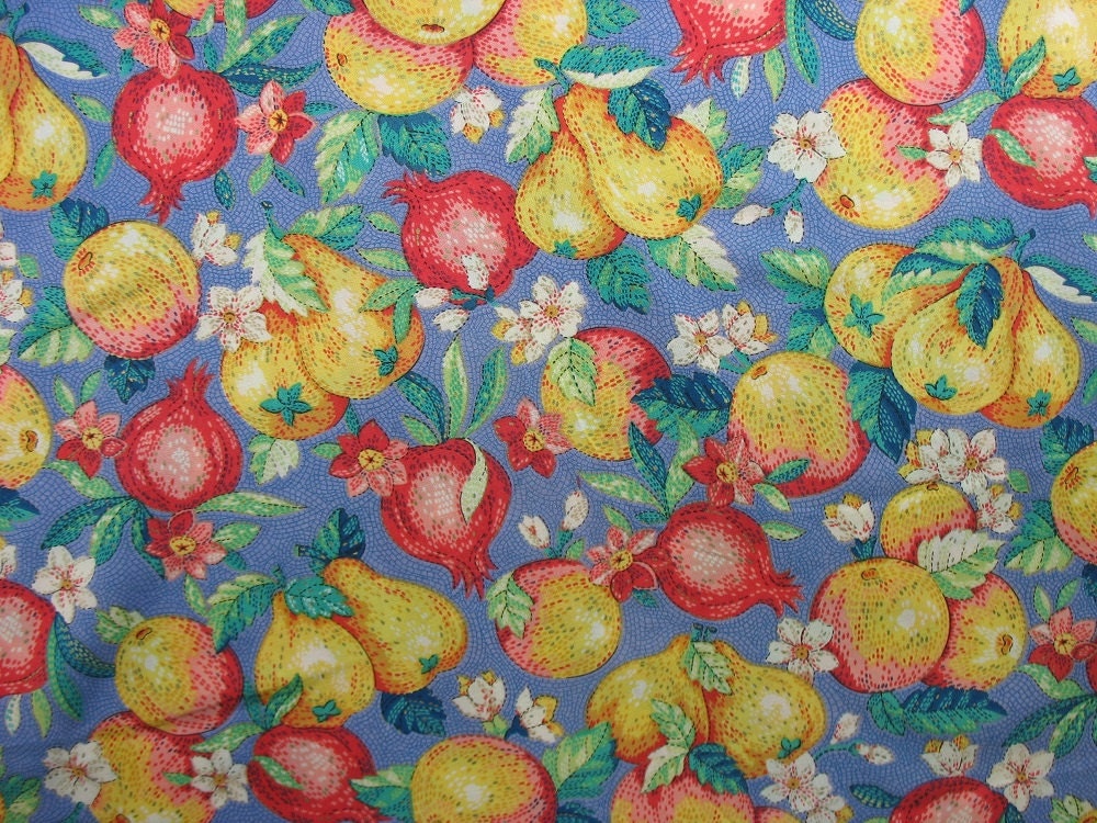 Cotton Quilting Fabric Fruit Fabric Pomegranate Fabric