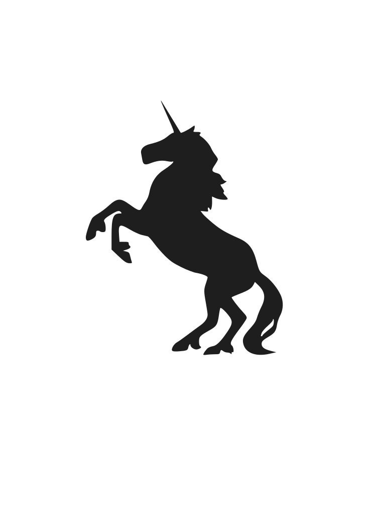 Download Unicorn SVG cutting file for Cricut and Silhouette