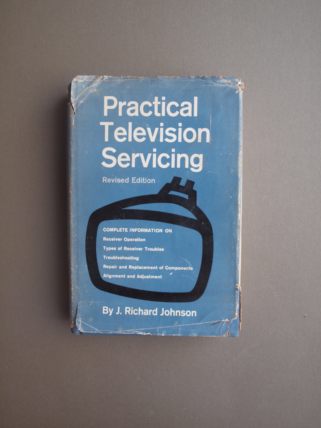 Vintage 60s TV repair manual Practical Television Servicing