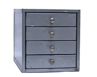 Vintage Industrial Mini Multi-drawer Cabinet