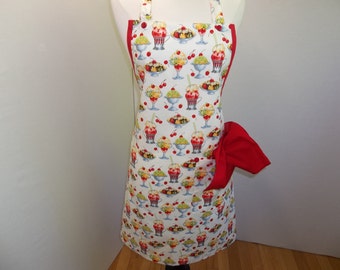 Full All Purpose Apron Of Sweet Treats