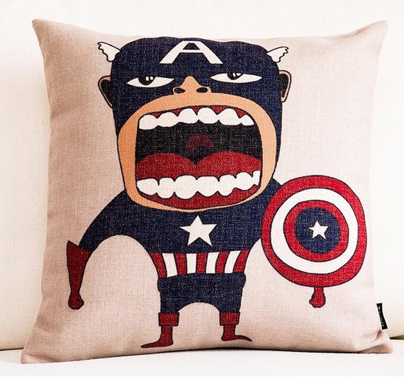 marvel Pillow Case cartoon Pillow Cover cute marvel by TinyHovel