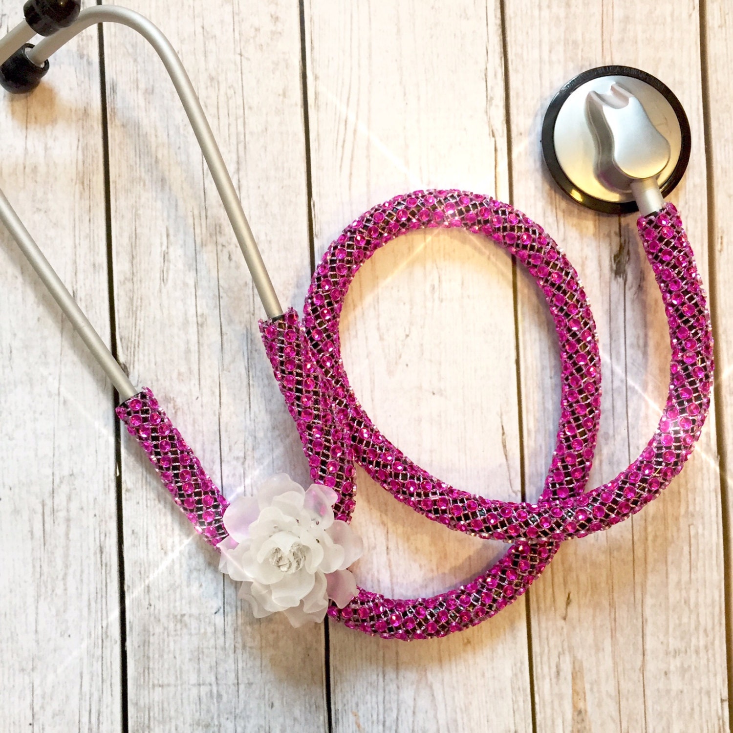 Bling prestige stethoscope bling littmann by LoveWhimsyArt on Etsy