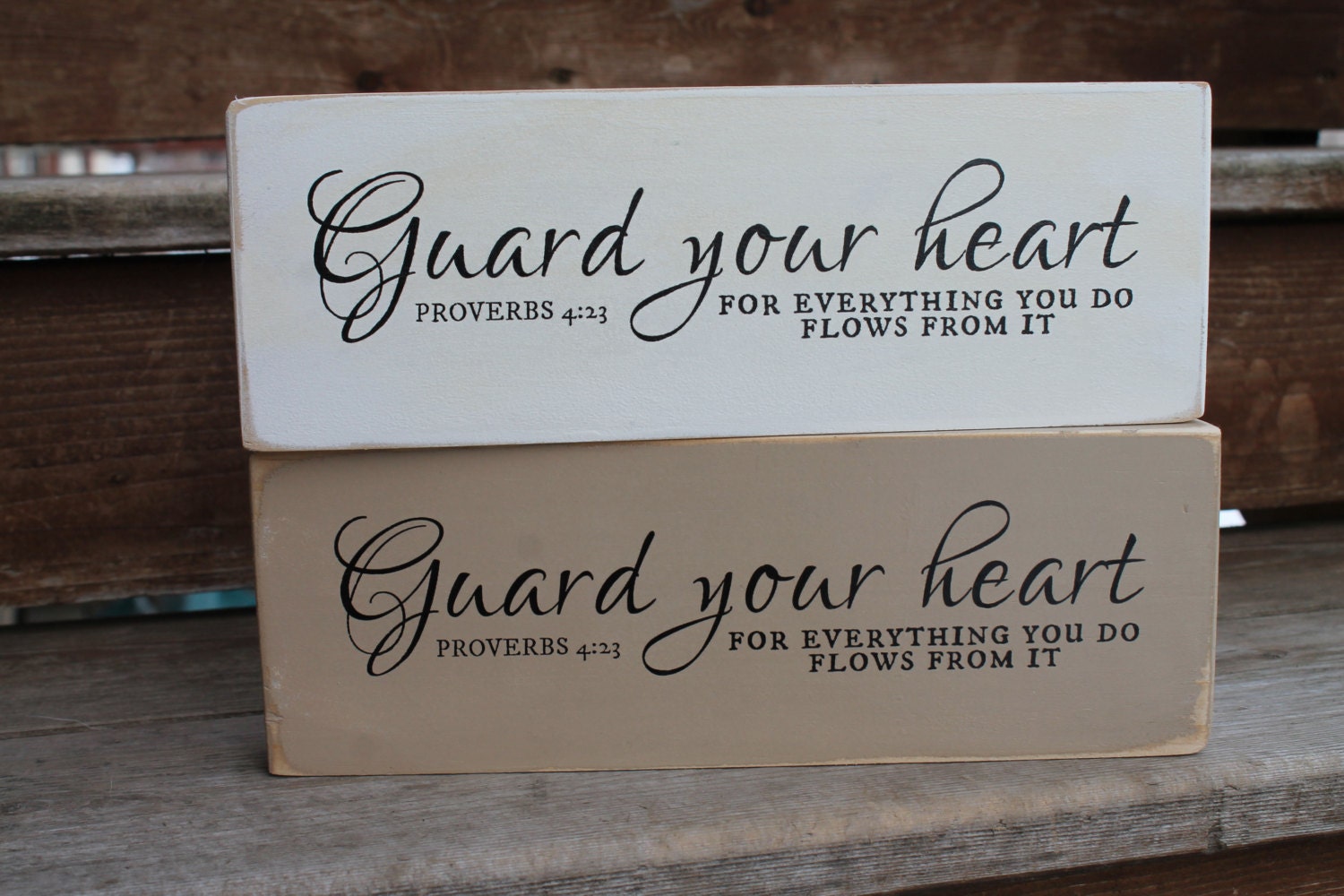 Proverbs 423 Guard your heart for everything you do