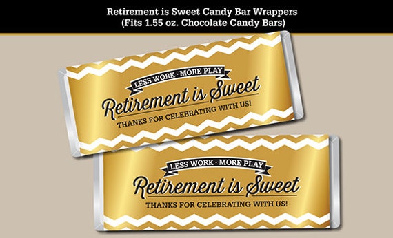 Free Printable Retirement Candy Bar Wrappers - Free Templates Printable