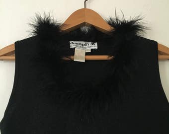Spooky & Sparkly Feather Sweater Tank main image 0