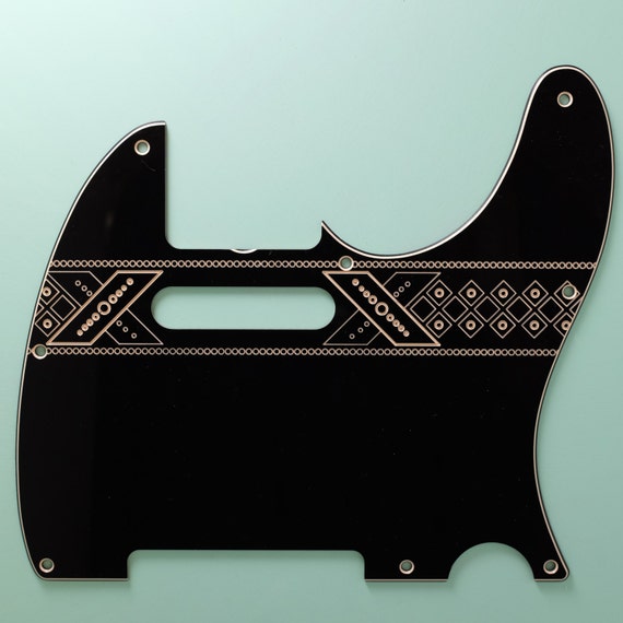 Custom Engraved Telecaster Guitar Pickguard The