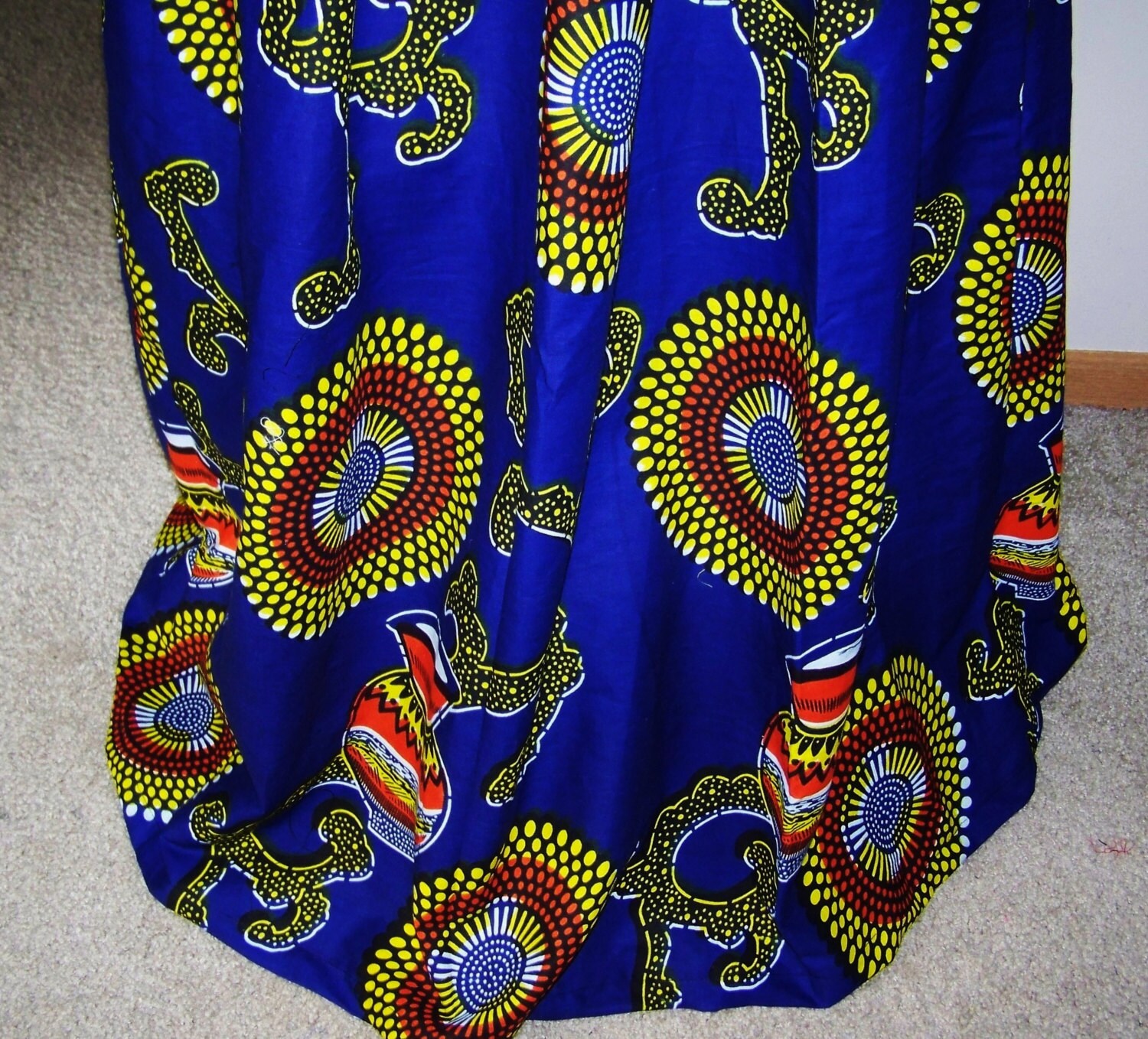 FREE SHIPPING African PRINT Skirt Ankara African Skirt