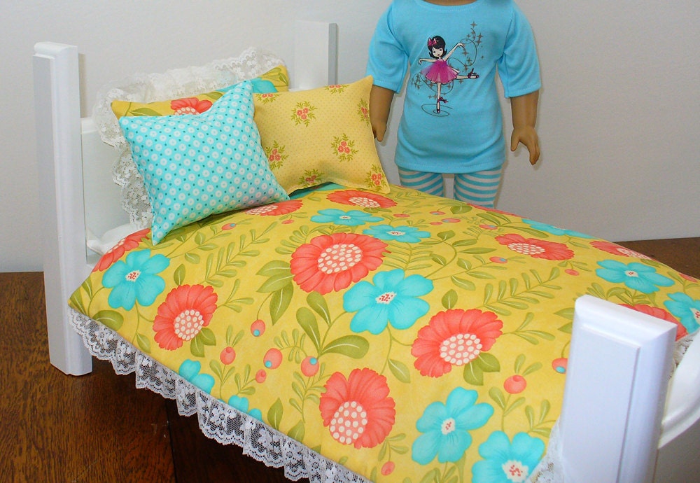 18 inch Doll Bedding / 18 Doll Bedding / American Made