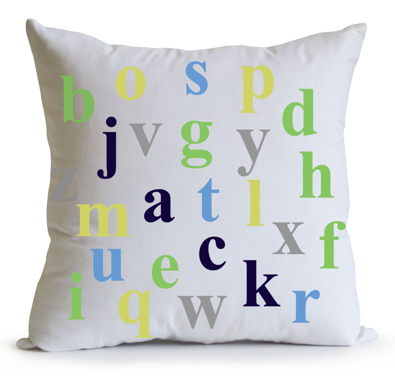 Personalized Decorative Pillows Linen Pillow Cover-Kids