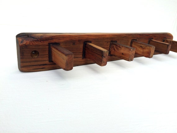 Barn Wood Hat Rack from Feath and Kee
