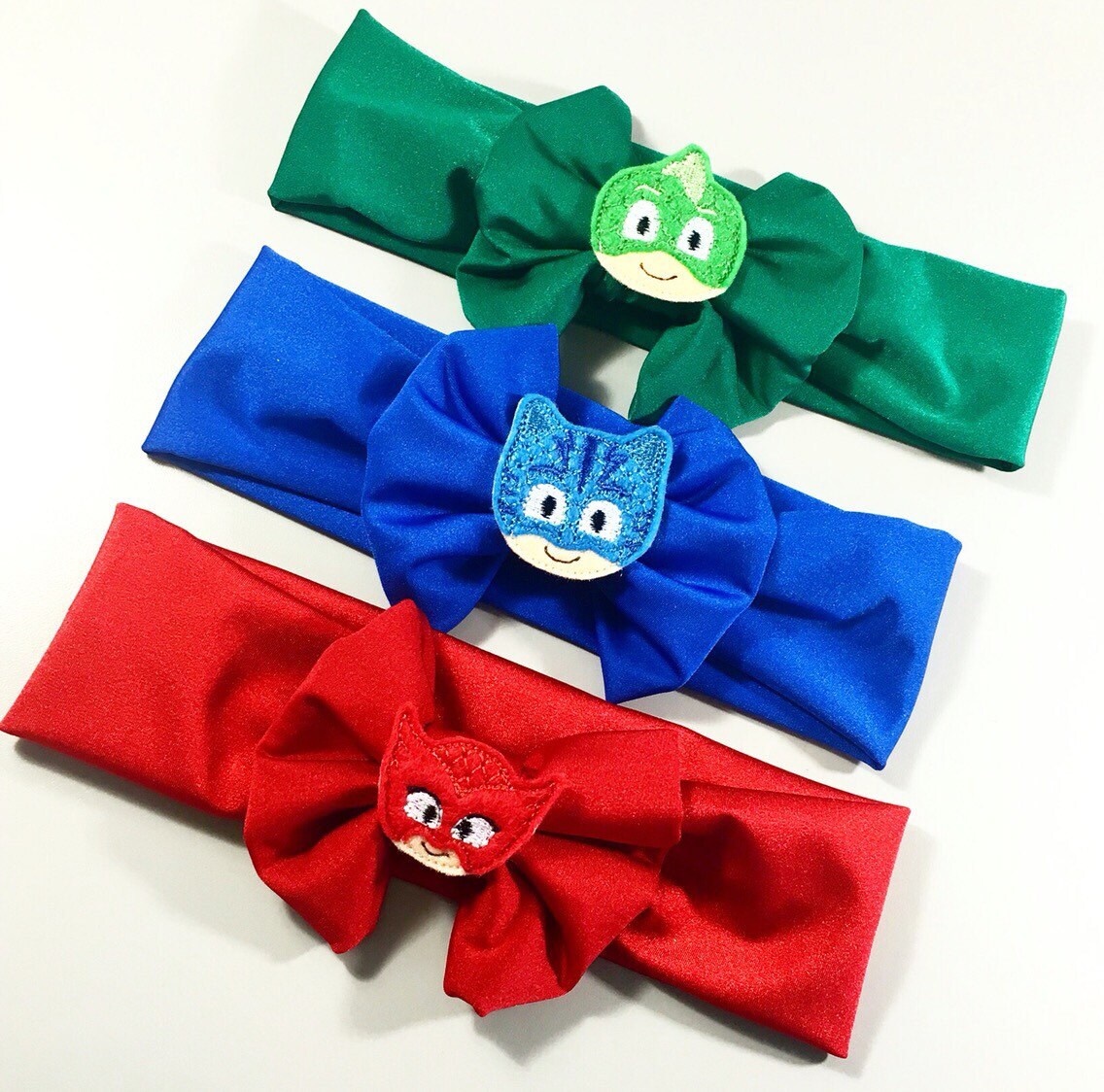 PJ Mask Bow Headbands