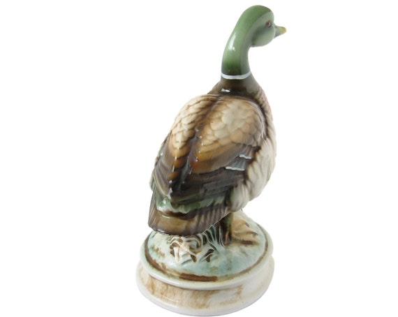 ceramic duck statue