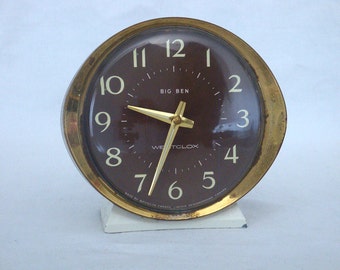 Vintage Westclox Big Ben Alarm Clock - Made in Canada