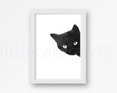 Original Watercolor Painting Art Prints by Littlecatdraw on Etsy