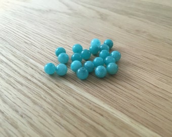 20 x Amazonite Beads 6mm