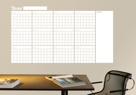 Large Dry Erase Calendar Dry Large Erase Calendar 12 Month