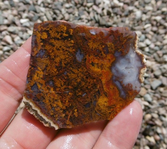 Indonesian Moss Agate Slab 40X35X7.5