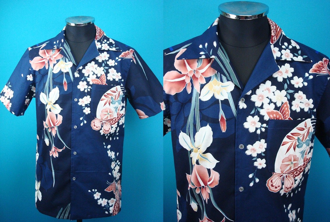 hawaiian shirt kimono