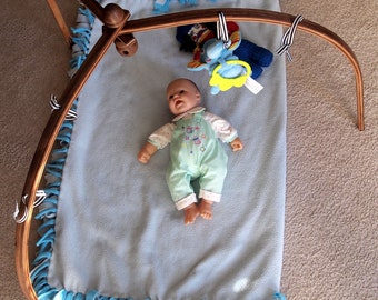 Baby Gym, wood baby gym, wooden baby gym, baby play gym
