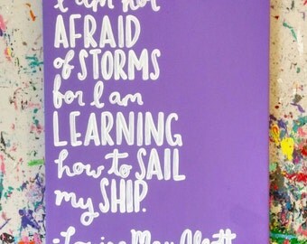 Not afraid of storms | Etsy