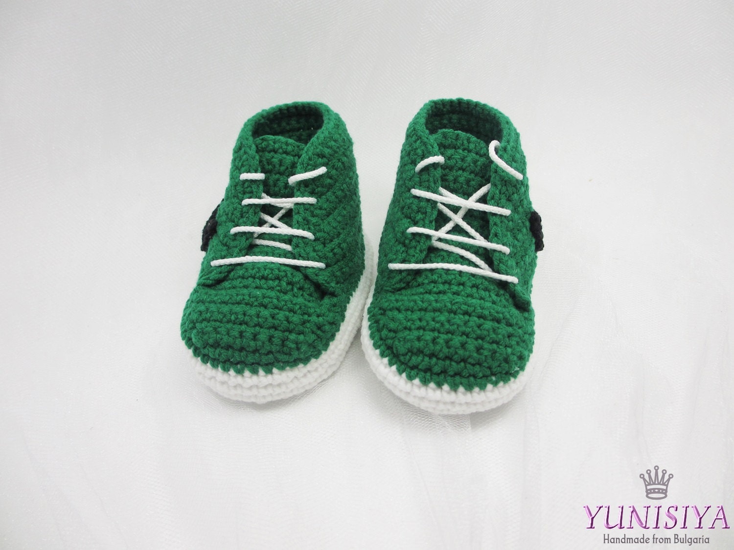 Green Baby Sneakers Baby Trainers Baby Shoes Baby Shower