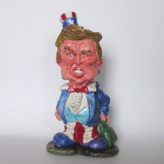 Image result for Tiny Donald Trump Garden gnome