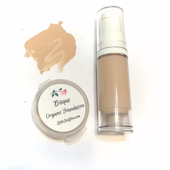 BISQUE Liquid ORGANIC Foundation Natural Makeup by LittleStuff4u