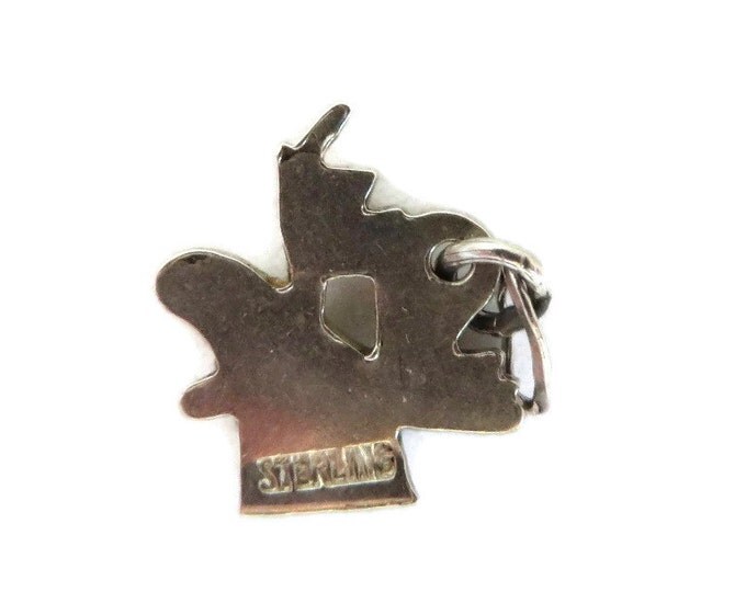 Sterling Silver Bird Charm, Vintage Figural Charm, Starter Charm, Gift idea