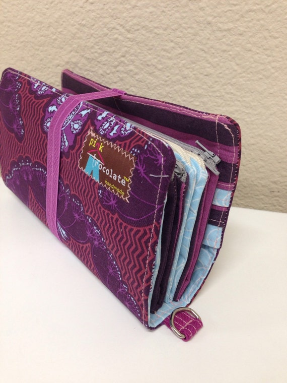 Zipper Cash Envelope Wallet System Dave Ramsey by PinkTrocolate