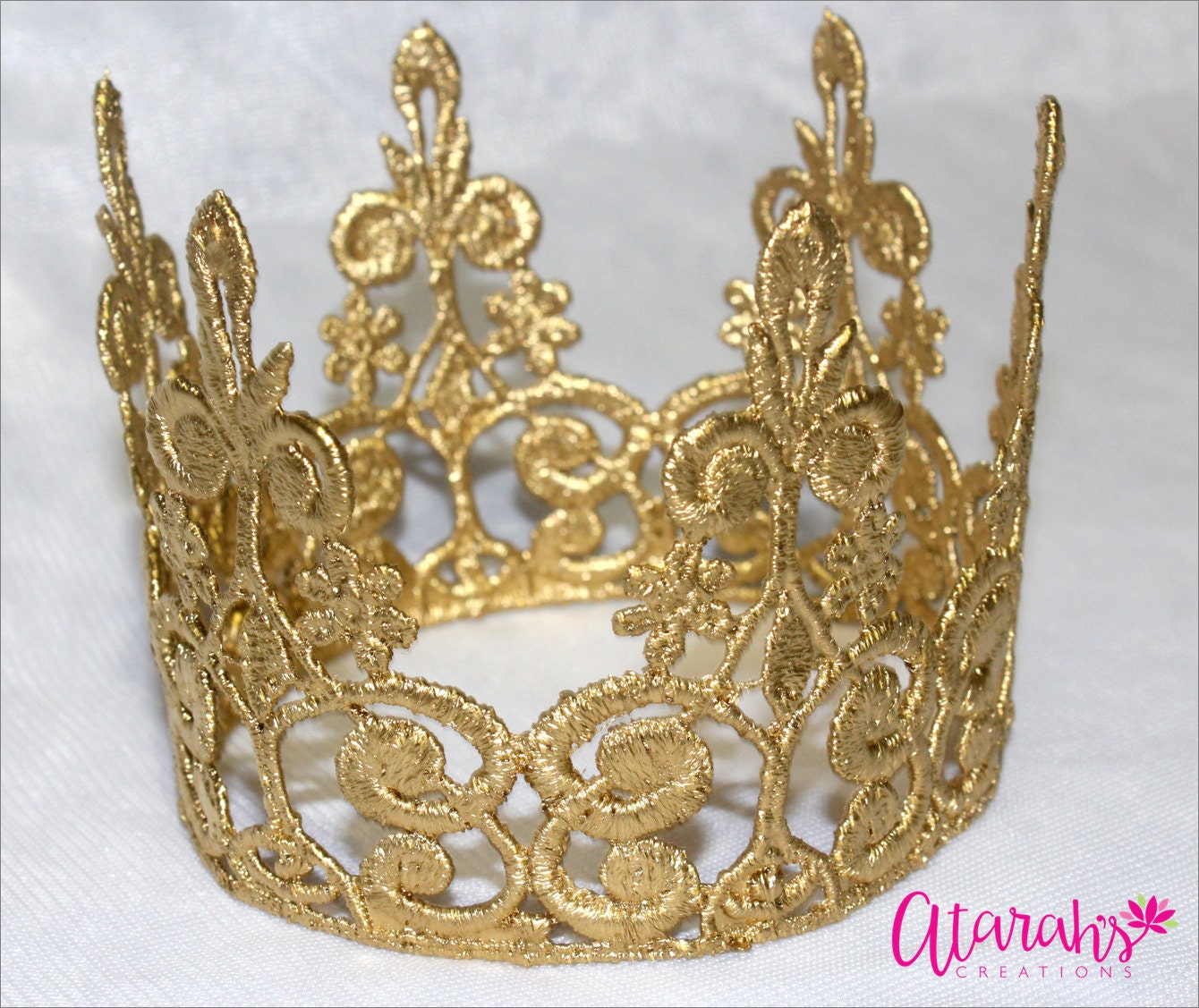 Gold crown Cake topper / Crown Cake Topper / Cake Topper Photo
