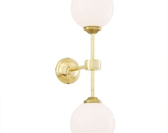 Yaounde Double Globe Wall Light