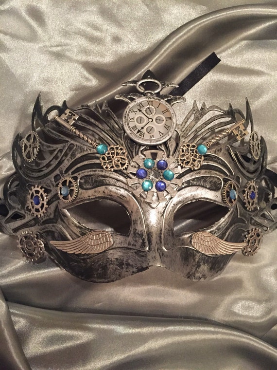 Mask Masquerade Mask Steampunk Halloween Mask Mardi Gras