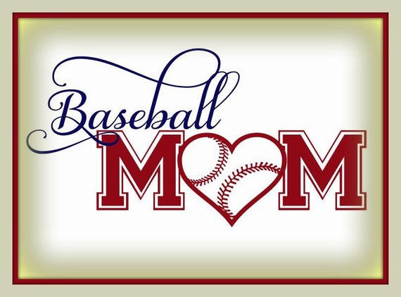 baseball mom samantha font svg file