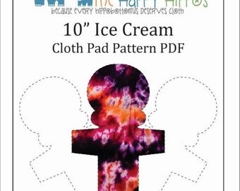 The Happy Hippos Cloth Diaper and Cloth Pad by TheHappyHippos The Happy Hippos Cloth Diaper and Cloth Pad by TheHappyHippos