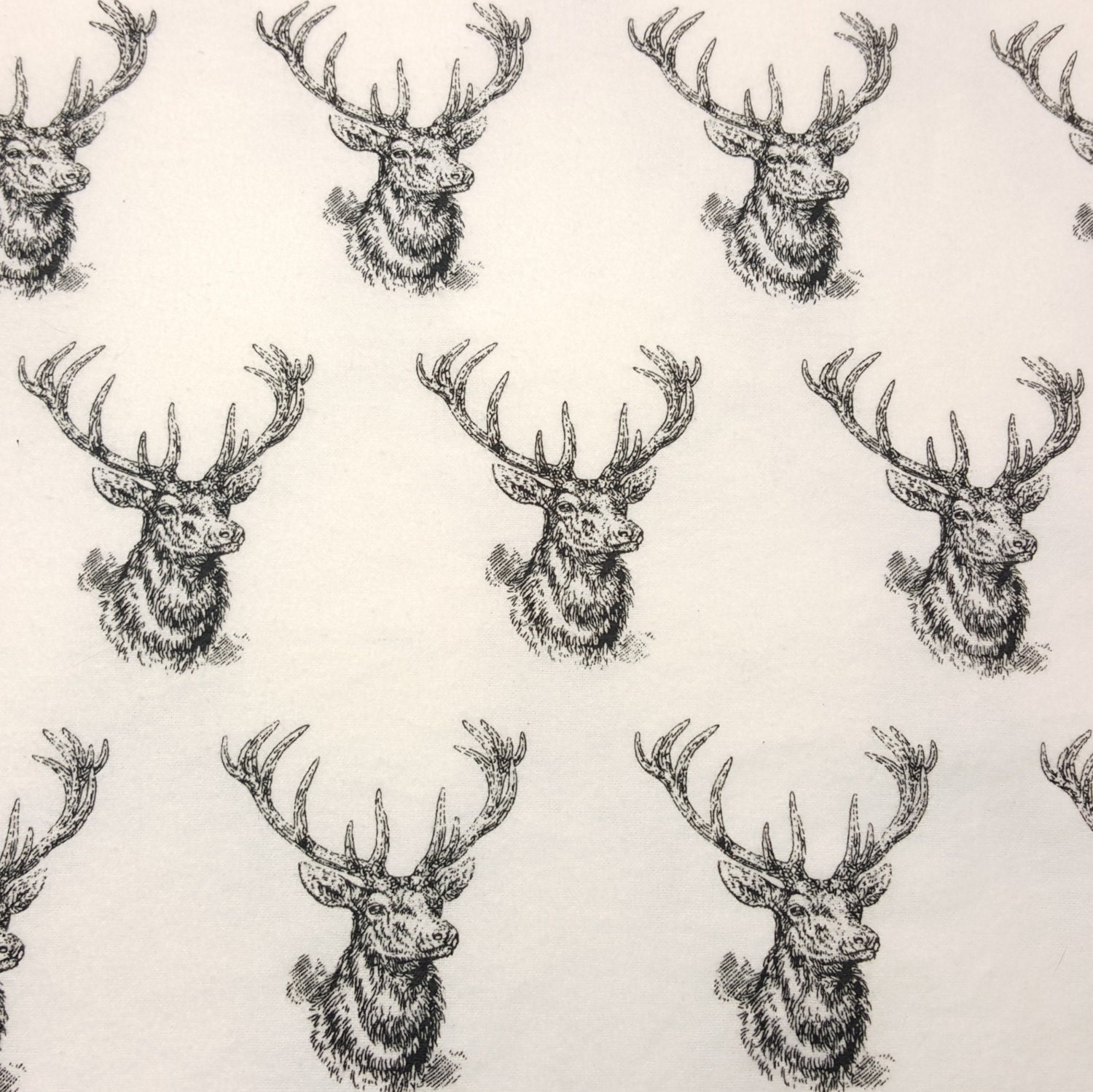 Pack n play flannel sheet deer sheet fitted sheet deer head