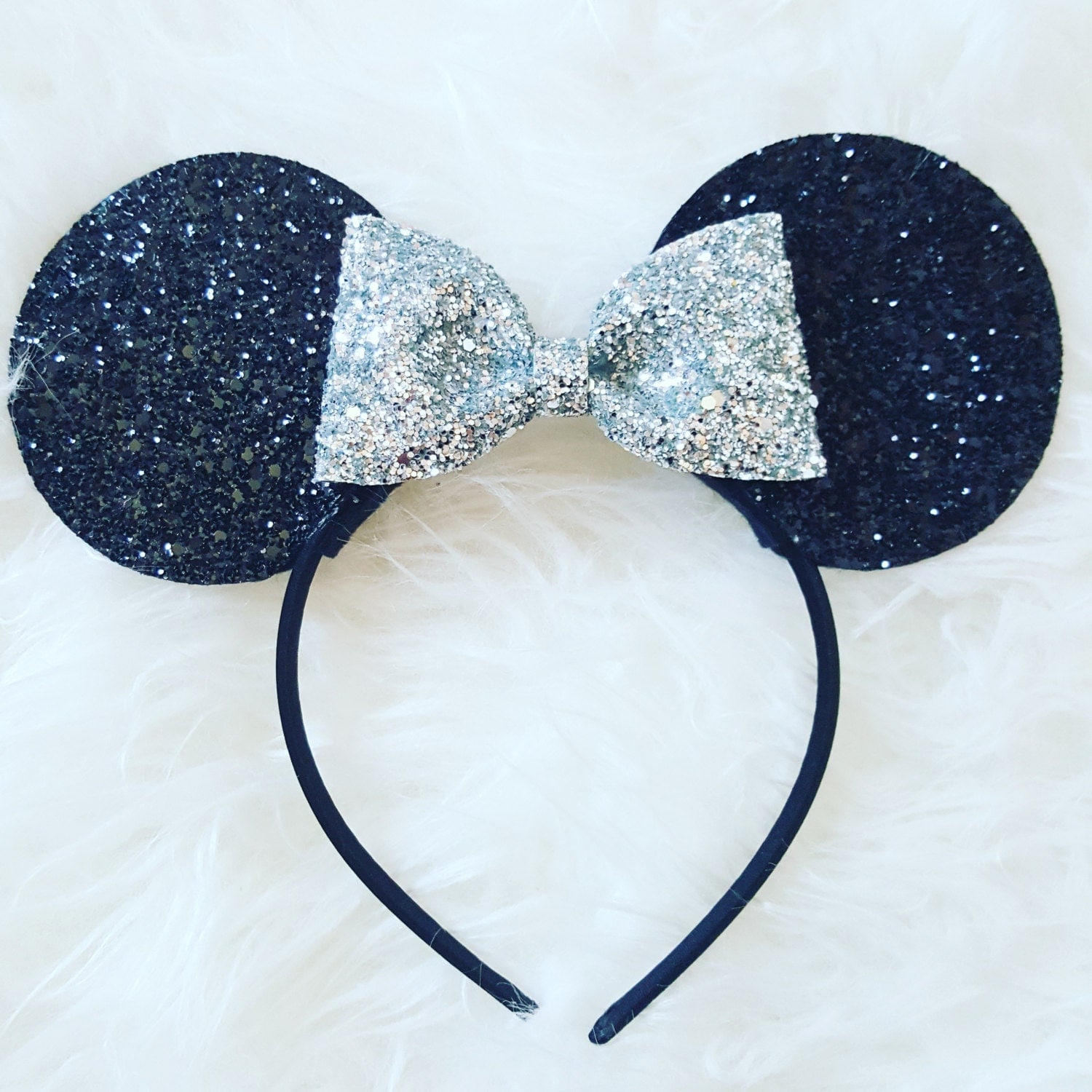 Minnie Mouse Ears Headband Minnie Mouse Birthday Minnie