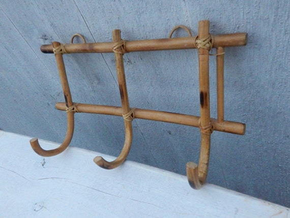 bamboo coat hooks
