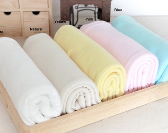 Pointelle Knit Fabric in 5 Colors By The Yard