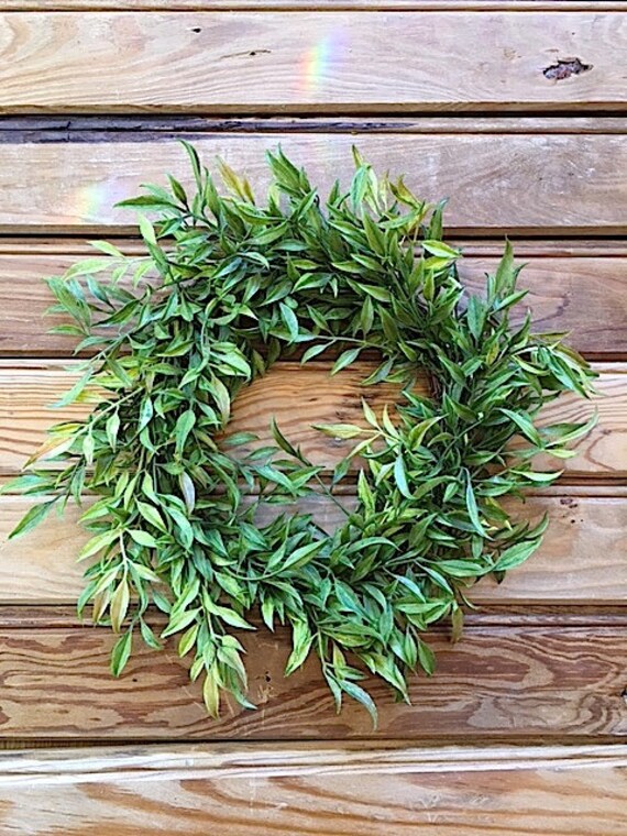 12 Faux Greenery Wreath/Year Round Wreath/Elegant