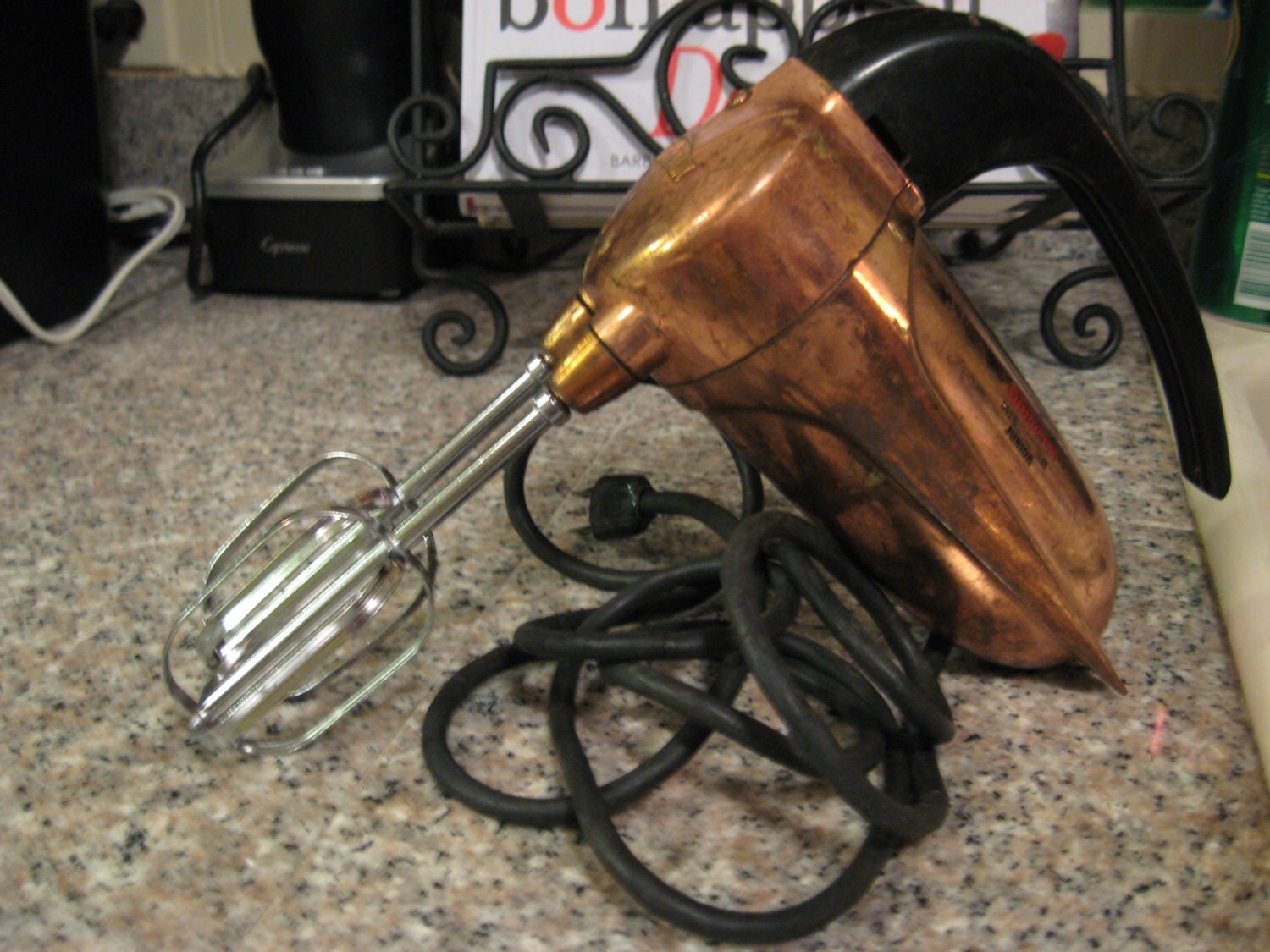 vintage sunbeam hand mixer junior