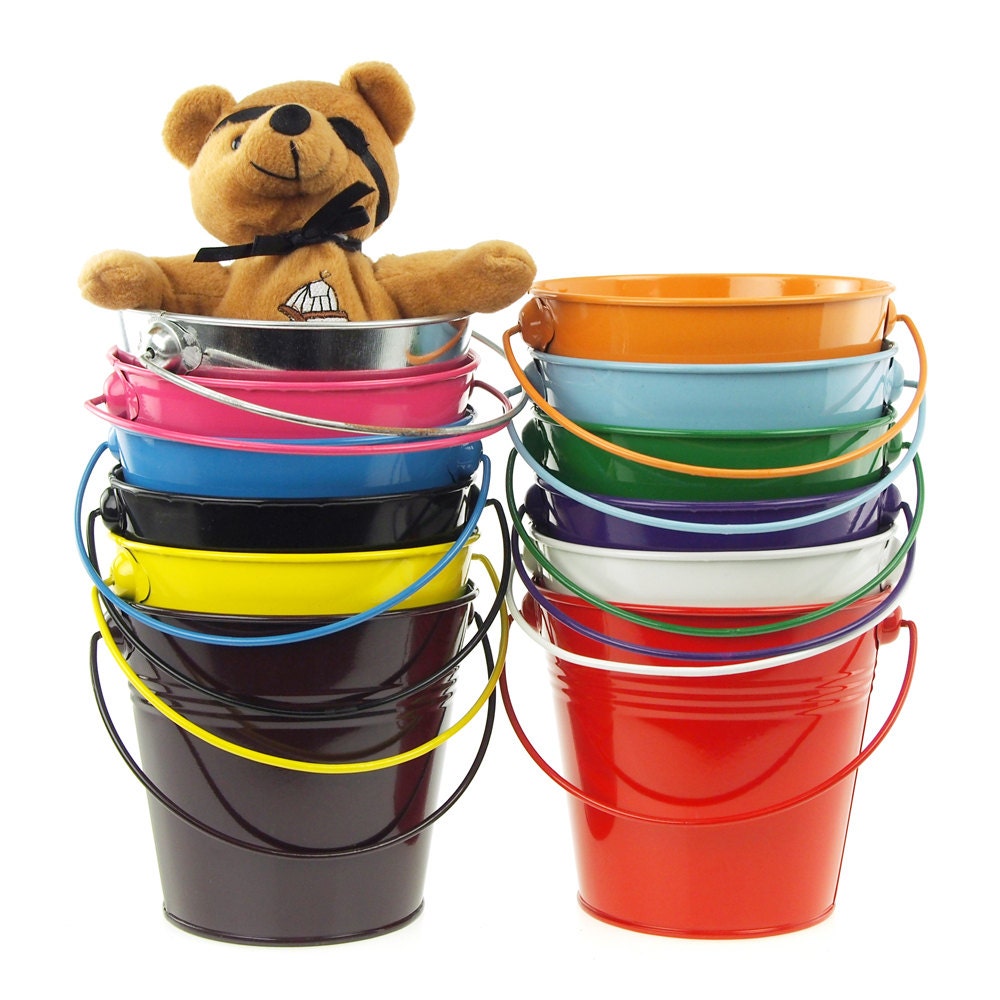 Metal Pail Buckets Party Favor 5Inch