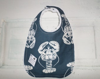 Adorable Lobster Baby Bib - FREE SHIPPING !!!!