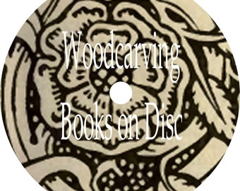 Woodcarving and Fretwork CD Book Collection 14 Old vintage Books on CD