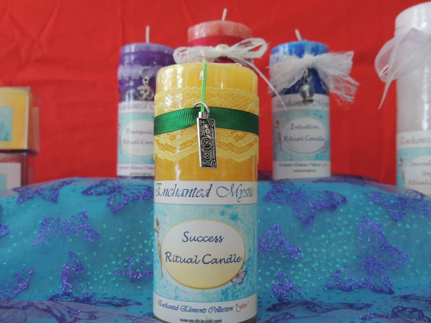 Success Ritual Candle by EnchantedMystic on Etsy