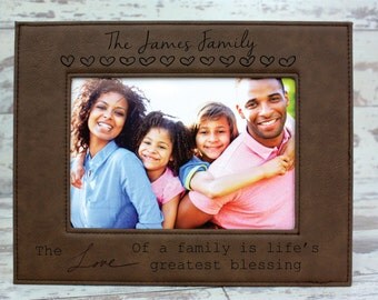 Personalized Picture Frame - Picture Frame, Photo Frame, Personalized Gifts, Gift For Her, Gift For Him, Housewarming Gift, Unique Gift